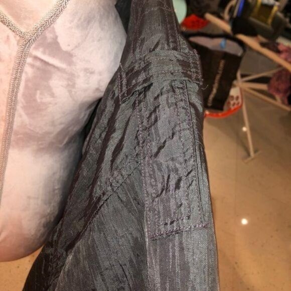 Urban Equipment Windbreaker Jacket Mens Large L Vintage Nylon Black Zipper Snaps - Picture 3 of 15